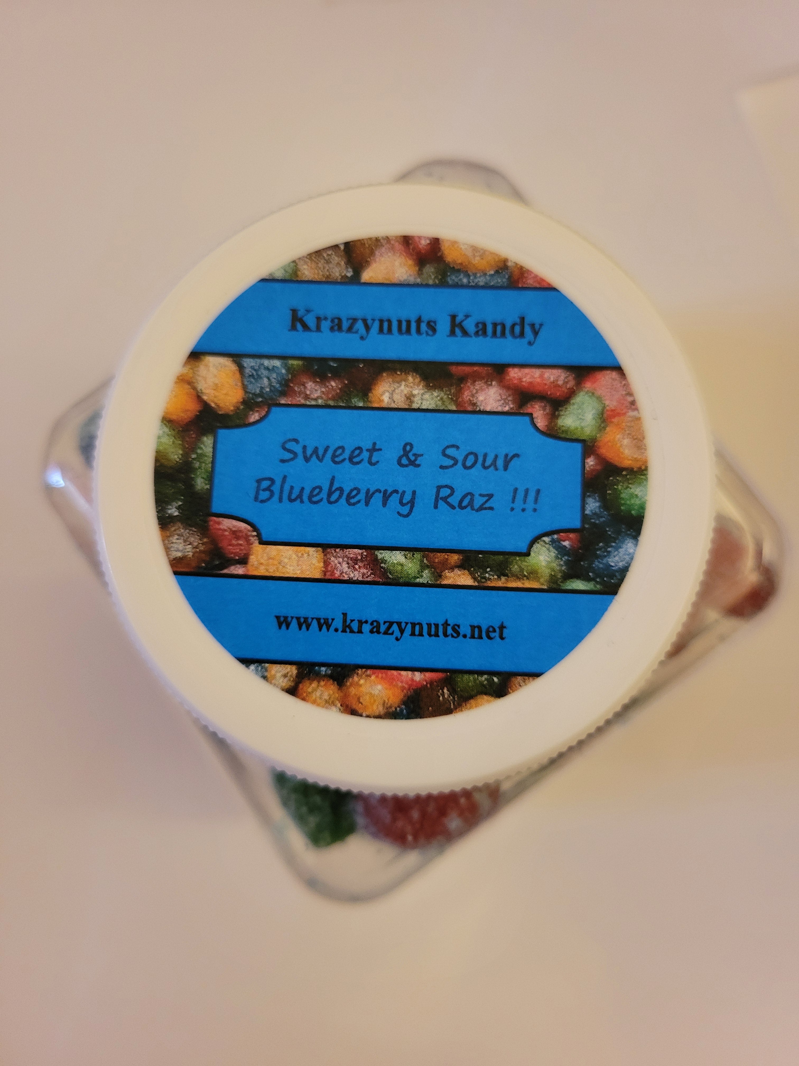 Raz Gusher Flavor Blueberry Razz Gushers 1 Pound With Popping Candy Krazynuts.net RAZ LTX 25K Raz Gusher Flavor Blueberry Razz Gushers 1 Pound With Popping Candy Krazynuts.net RAZ LTX 25K