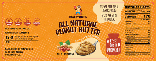 All Natural Peanut Butter