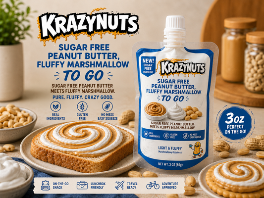 No-Added-Sugar Peanut Butter & Fluffy Marshmallow