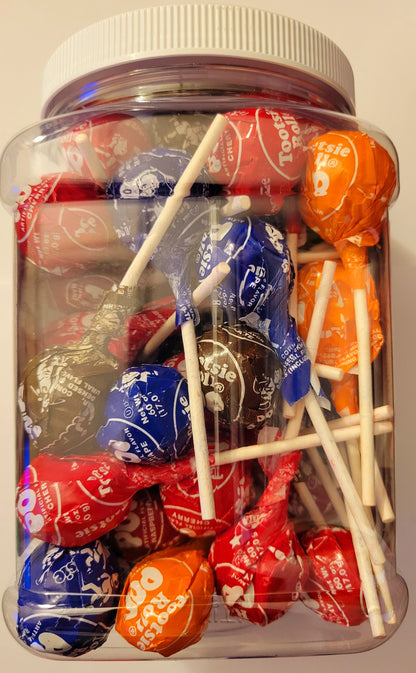 Tootsie Pops - Assorted Flavors- 50 Count - over 2 pounds